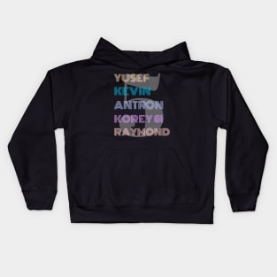 Exonerated five the central park 5 case yusef Kevin antron korey and raymond Kids Hoodie